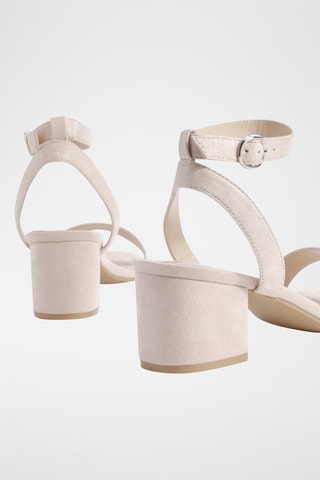 Sandales à talons - Beige