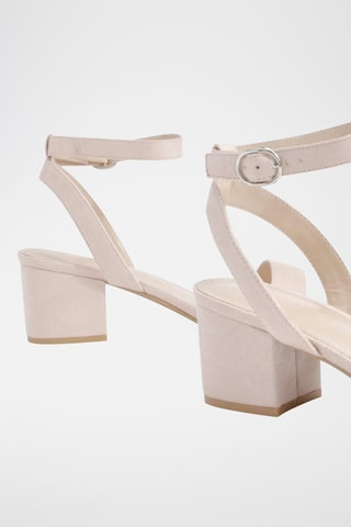 Sandales à talons - Beige