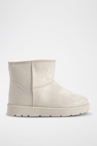 Bottines fourrées - Beige