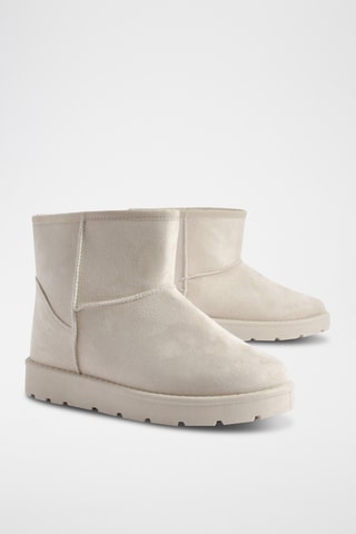 Bottines fourrées - Beige