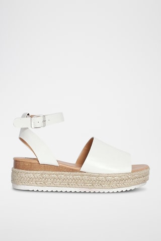 Sandales plateformes - Blanc