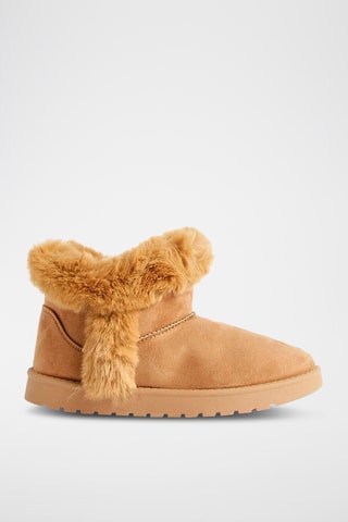 Bottines fourrées - Camel