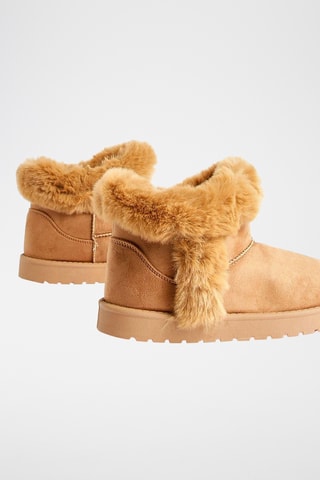 Bottines fourrées - Camel