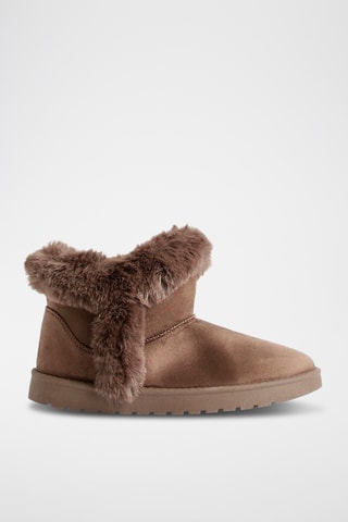 Bottines fourrées - Marron