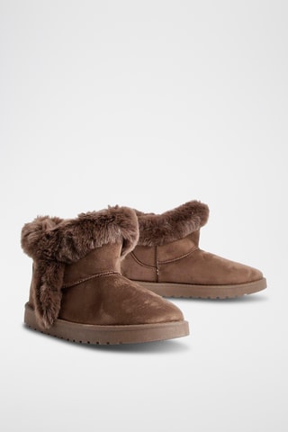 Bottines fourrées - Marron