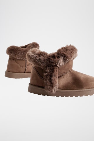 Bottines fourrées - Marron