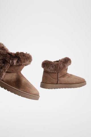 Bottines fourrées - Marron