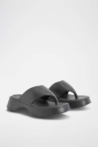 Sandales plateformes - Noir