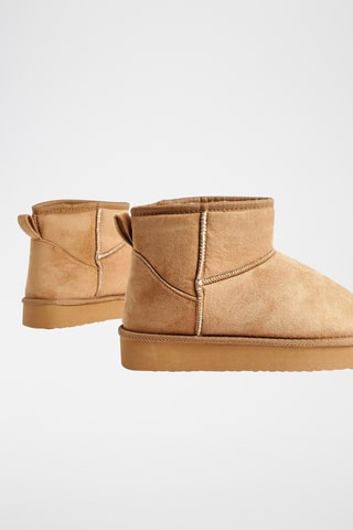 Bottines fourrées - Beige