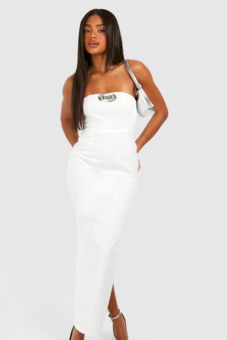 Robe bustier - Blanc