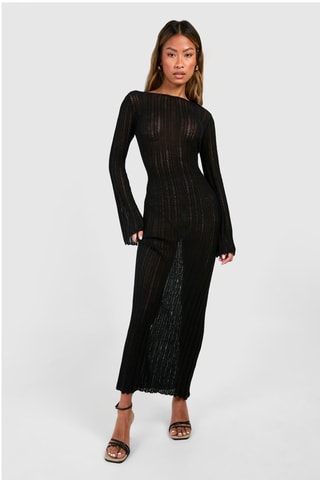 Robe longue - Noir