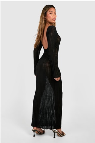 Robe longue - Noir