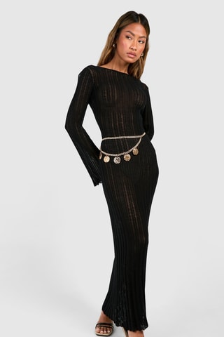Robe longue - Noir