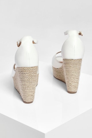 Espadrilles compensées - Blanc