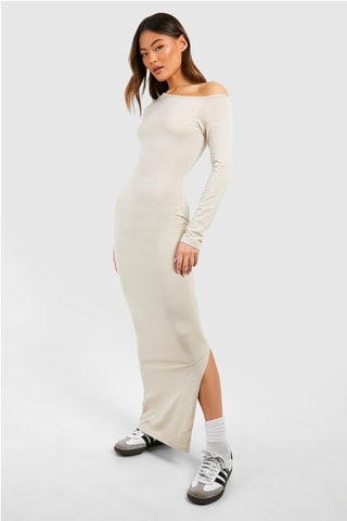 Robe longue - Beige