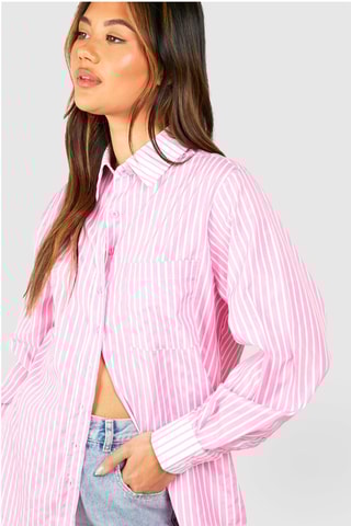 Chemisier oversize - Rose