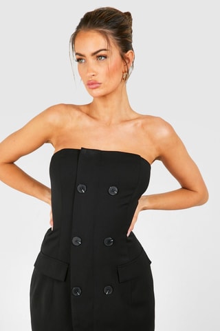 Robe bustier - Noir