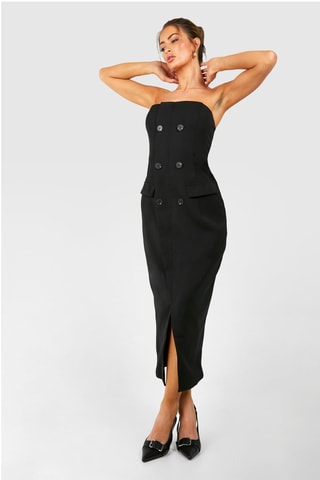 Robe bustier - Noir