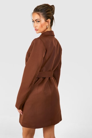 Robe chemise - Marron