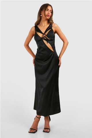 Robe midi - Noir