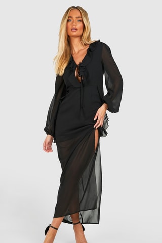 Robe longue - Noir