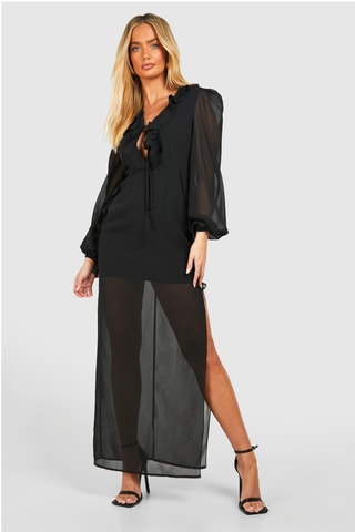 Robe longue - Noir