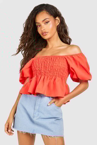 Top - Orange