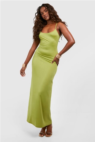 Robe longue - Vert