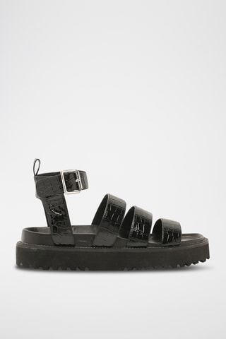 Sandales plateformes - Noir