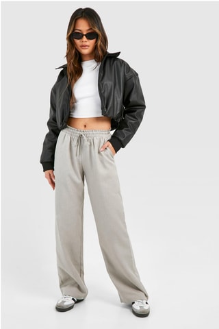 Pantalon droit - Gris