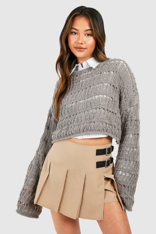 Jupe-short - Beige