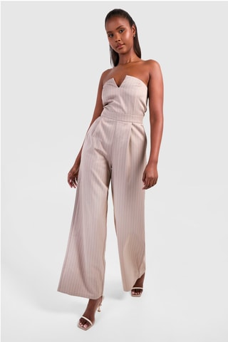 Combinaison bustier - Beige