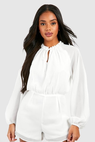 Combishort - Blanc
