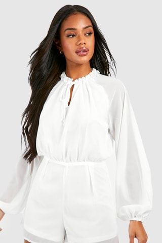 Combishort - Blanc