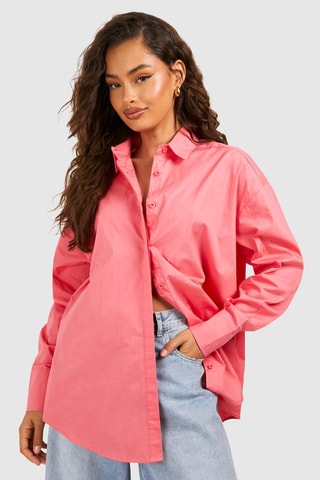 Chemisier oversize - Rose