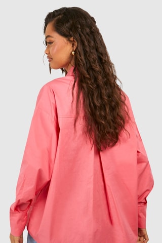 Chemisier oversize - Rose