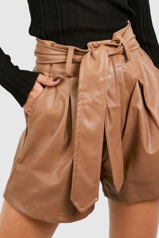 Short tatille haute - Camel