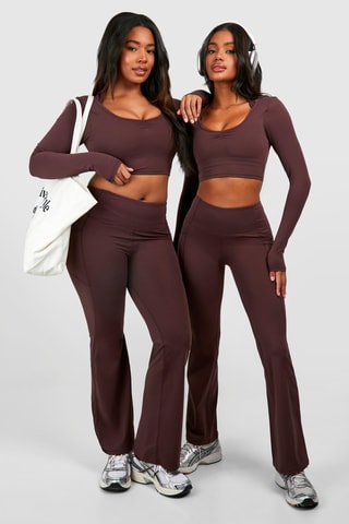 Crop top - Marron