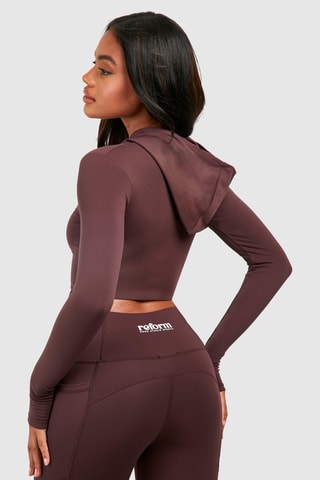 Veste à capuche - Marron