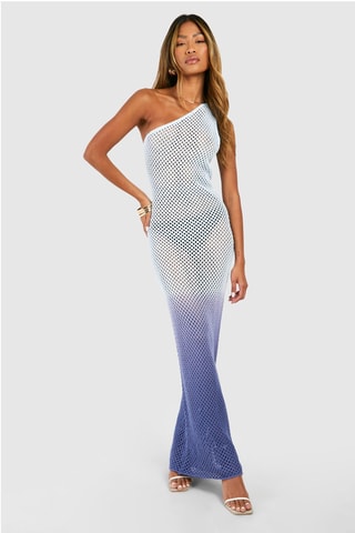 Robe longue - Bleu