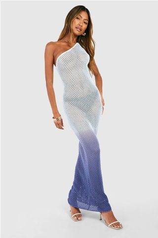 Robe longue - Bleu