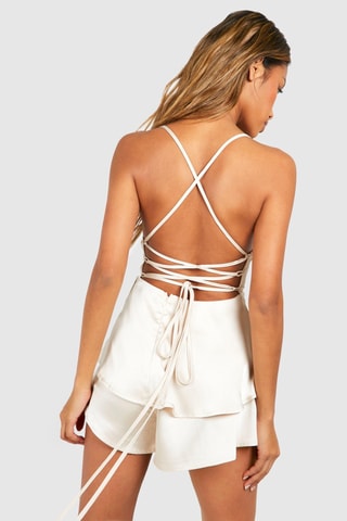 Combishort - Blanc