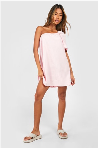 Robe asymétrique - Rose