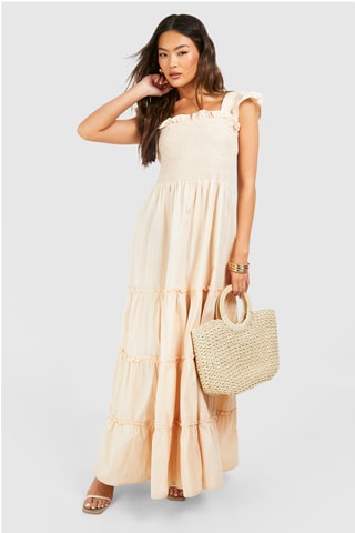 Robe longue - Beige