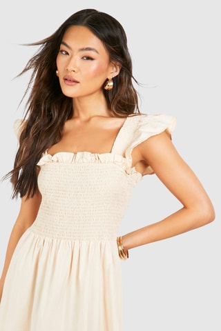 Robe longue - Beige