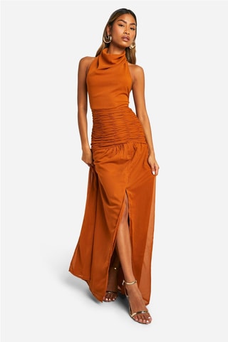 Robe longue - Orange