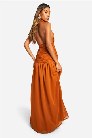 Robe longue - Orange