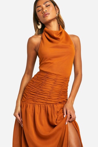 Robe longue - Orange