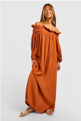 Robe longue - Orange