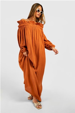 Robe longue - Orange